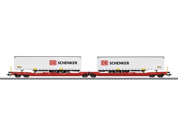 Märklin 47470, Modell av godsvogn for jernbane, Ferdigmontert, HO (1:87), Sdggmrss 738, Alle kjønn, Metall