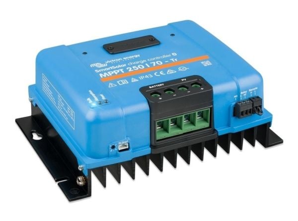 Victron Energy SmartSolar MPPT 250/70, 250 V, 70 A, IP43, Blå, -30 - 60 °C, 0 - 95%