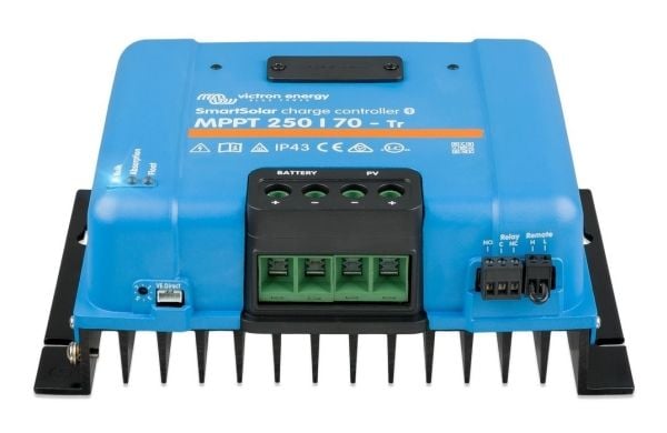 Victron Energy SmartSolar MPPT 250/70, 250 V, 70 A, IP43, Blå, -30 - 60 °C, 0 - 95%