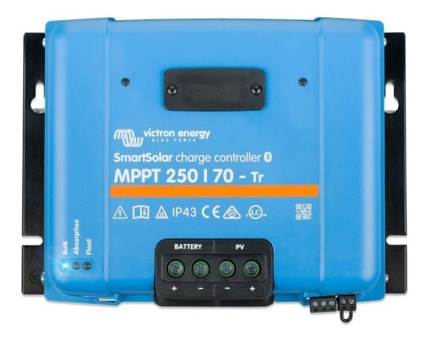Victron Energy SmartSolar MPPT 250/70, 250 V, 70 A, IP43, Blå, -30 - 60 ° C, 0 - 95%