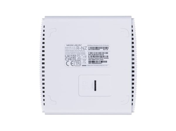 Mercusys MB110-4G, Wi-Fi 4 (802.11n), Enkeltbånd (2.4 GHz), Ethernet/bredbåndsforbindelse, 4G, Hvit, Skrivebord/stolperuter