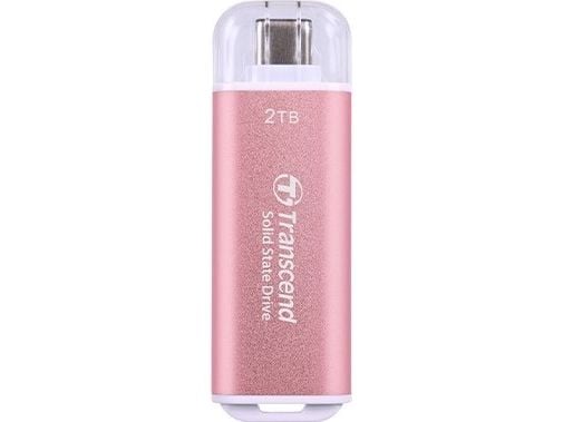 Transcend TS2TESD300P, 2 TB, USB Type-C, 1050 MB/s, Sininen