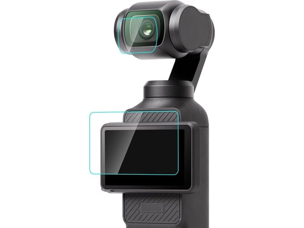Puluz beskyttelsesglass til objektiv og skjerm for DJI OSMO Pocket 3