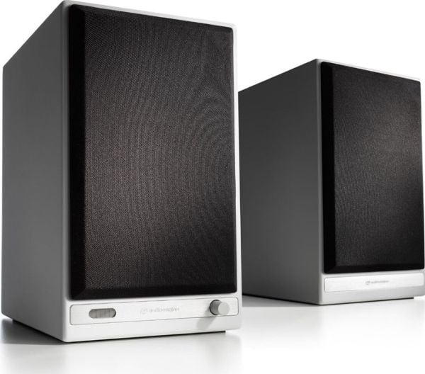 Audioengine HD6, 2.0 kanavaa, Langallinen & langaton, 50 W, 50 - 22000 Hz, Valkoinen