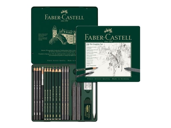 Faber-Castell Pitt Graphite kunstnerblyantsett