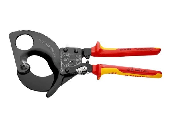 KNIPEX kabelsax, 280 mm, 1000 V, Al–Cu