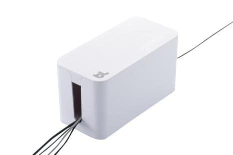 Bluelounge CableBox Mini, 4 AC-pistorasia(a), Valkoinen, Muovi, 240 mm, 120 mm, 130 mm