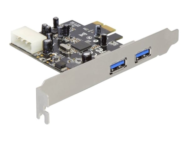Delock PCI Express card > 2x USB 3.0 - USB-adapter - PCI Express x1 - USB 3.0 x 2