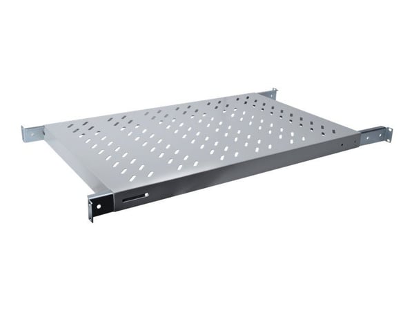 Digitus - Rack-hylle - grå, RAL 7035 - 1U - 19"