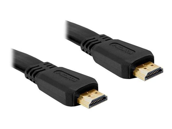 DeLOCK 82669, 1 m, HDMI Type A (Standard), HDMI Type A (Standard), 10,2 Gbit/sek., Svart