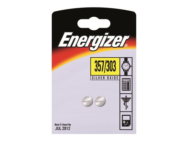Energizer 357/303 - Paristot ja akut - sølvoxid