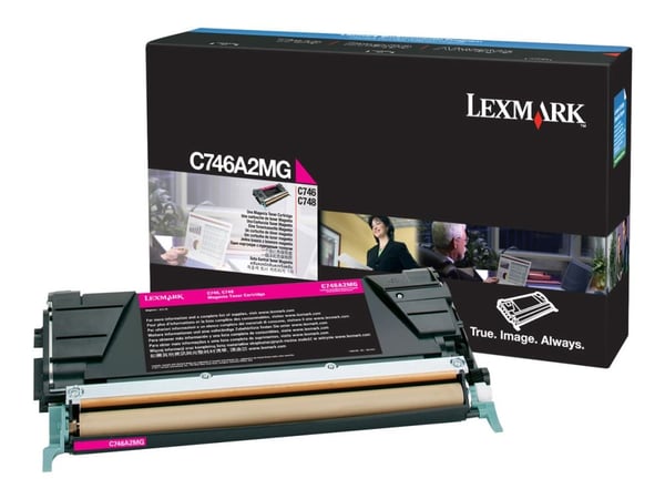 Lexmark C746A1MG, 7000 sivua, Magenta, 1 kpl