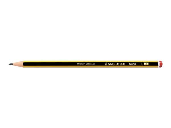 Staedtler Noris, HB, musta, Keltainen, PEFC, 1 kpl, Saksa