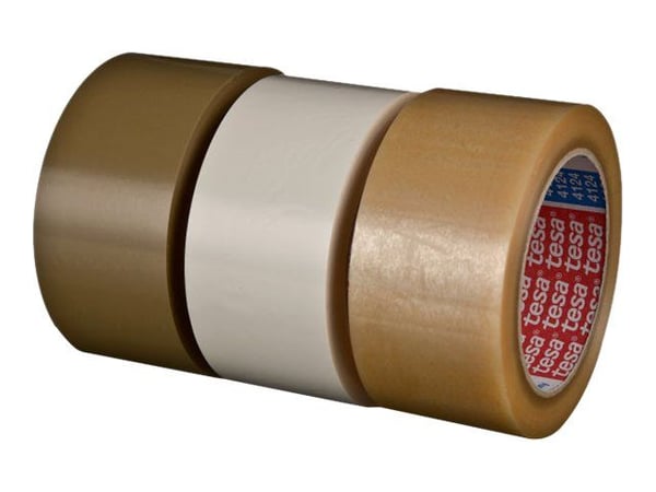 Tesapack Premium 4124 - Pakketape - 50 mm x 66 m - PVC - transparent