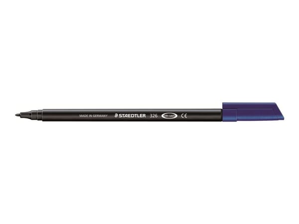 STAEDTLER Noris Club 326 - Fibertuppenn - assorterte farger - vannbasert matfargeblekk - 1 mm (en pakke 10)