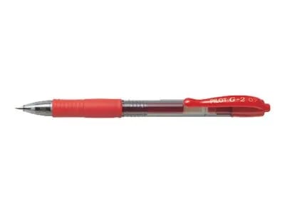 Gelpen Pilot G-2 medium rød (stk.)