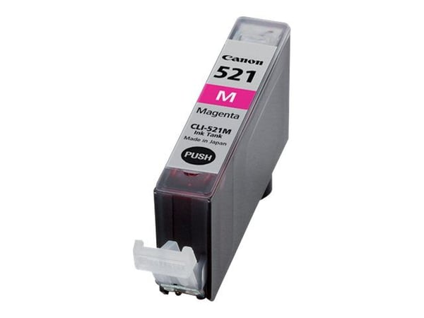 Canon CLI-521 M, Magenta, Väriainepohjainen muste, 1 kpl