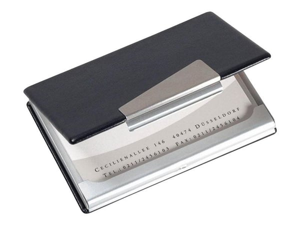 Sigel VZ131 - Aluminium - Sort - Sølv - 20 kort - 90 x 58mm - 95mm - 65mm