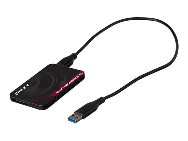 PNY High Performance Reader 3.0 - Kortläsare (Multiformat) - USB 3.0
