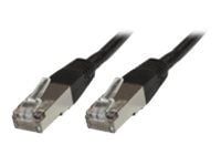 Microconnect B-FTP603S, 3 m, Cat6, F/UTP (FTP), RJ-45, RJ-45, musta