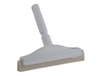 Håndskraber Vikan hvid m/gummi 250mm