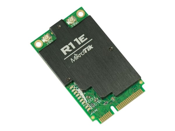 MikroTik RouterBOARD R11e-2HnD - Nettverksadapter - PCIe Mini Card - 802.11b/g/n
