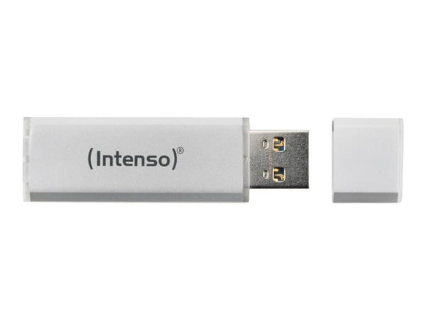 Intenso Ultra Line - USB-flashstasjon - 64 GB - USB 3.0 - sølv
