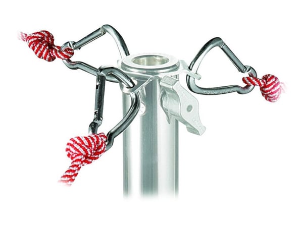 Manfrotto 087WBK - Vindstøttesett - rød Manfrotto 087WBK - Vindstøttesett - rød