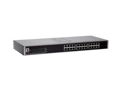 LevelOne FSW-2450 - Switch - 24 x 10/100 - stasjonær