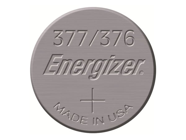 Nappiparisto Energizer 377/376, mini, kello, hopeaoksidi