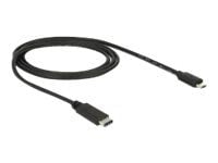 Delock - USB-kabel - USB-C (hann) til Micro-USB type B (hann) - USB 3.1 - 1 m - svart
