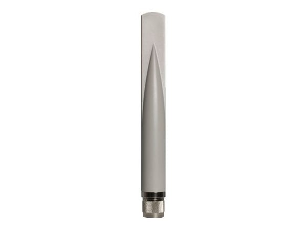 Delock WLAN N plug - Antenne - Wi-Fi - 2.5 dBi - rundtstrålende - utendørs - grå