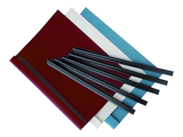 Fellowes Relido - Glideringbind - kapacitet: 120 ark - sort (pakke med 50)