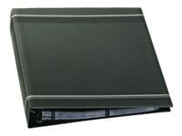 DURABLE VISIFIX - Visitkortsbok - förtryckt: A-Z - för 57 x 90 mm - kapacitet: 400 kort - tabbad - träkol
