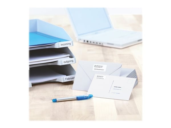 HERMA Premium - Papir - matt - permanent selv-adhesiv - hvit - 52.5 x 21.2 mm 11200 etikett(er) (200 ark x 56) laminerte etiketter