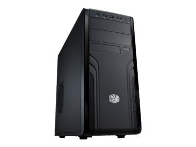 Cooler Master CM Force 500 - Tower - ATX - ingen strømforsyning (ATX / PS/2) - svart - USB/lyd