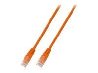 MicroConnect - Nettverkskabel - RJ-45 (hann) til RJ-45 (hann) - 50 cm - UTP - CAT 5e - oransje
