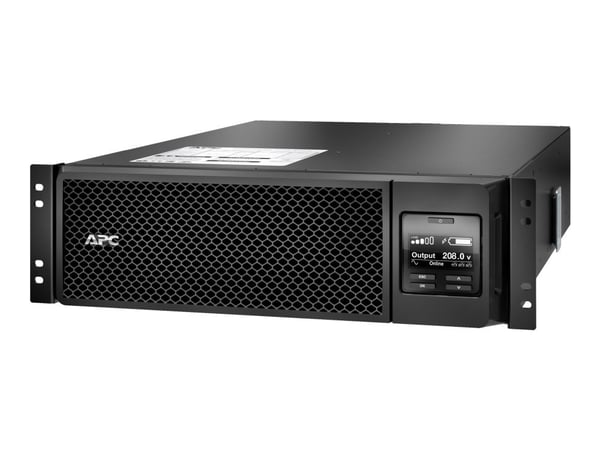 APC SRT5KRMXLW-HW, Taajuuden kaksoismuunnos (verkossa), 5 kVA, 4500 W, Sini, 100 V, 275 V