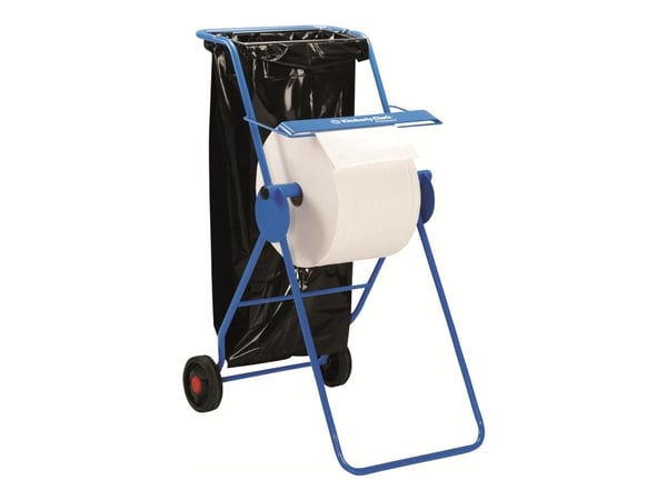 Kimberly-Clark Professional Large - Puhdistusliina-annostelija - teräs - sininen