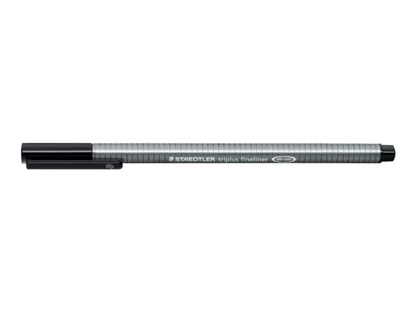 STAEDTLER triplus 334 - Fineliner - svart - vannbasert blekk - 0.3 mm - superfin