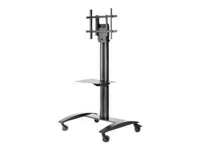 Peerless-AV SmartMount SR575M - Vogn - for flatpanel - aluminium - svart pulverjakke - skjermstørrelse: 32"-75"