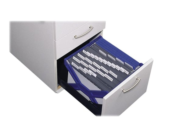 DURABLE CARRY PLUS - Hengefilskrivebordsordner - for A4 (210 x 297 mm) - blå