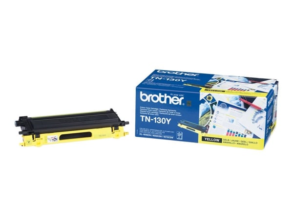 Brother TN130Y, 1500 sivua, Keltainen, 1 kpl