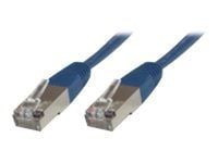 MicroConnect - Nettverkskabel - RJ-45 (hann) til RJ-45 (hann) - 1.5 m - FTP - CAT 6 - blå