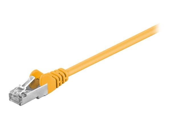 goobay - Koblingskabel - RJ-45 (hann) til RJ-45 (hann) - 15 m - foliebelagt uskjermet tvinnet kabelpar (F/UTP) - CAT 5e - formstøpt, uten hindringe...