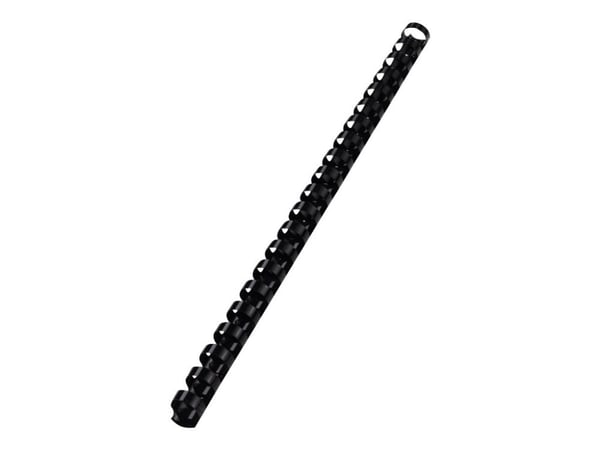 GBC CombBind - 25 mm - 21 ringer - A4 (210 x 297 mm) - 225 ark - svart - 50 stk plastbindekam - for P/N: 2101435, IB271106, IB271717