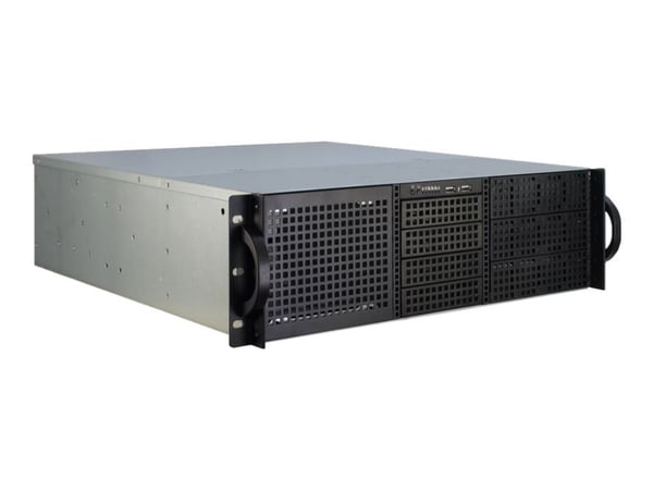 Inter-Tech IPC 3U-30248 - Kan monteras i rack 3U - SSI EEB - ingen strömförsörjning - USB