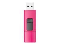 SILICON POWER Blaze B05 - USB-flashstasjon - 16 GB - USB 3.0 - søt rosa