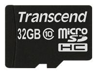 Transcend Premium - Flash-muistikortti - 32 GB - Luokka 10 - 200x - microSDHC
