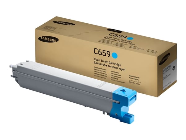 Samsung CLT-C659S - Cyan - original - tonerpatron - for CLX-8640ND, 8650ND; MultiXpress C8650ND